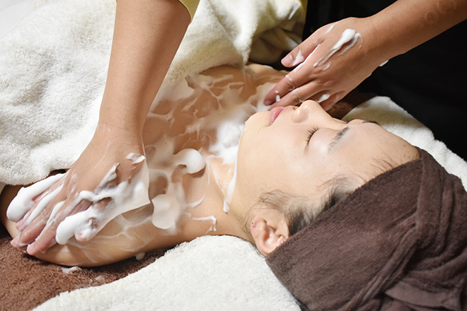 こだわり 写真 黄土漢方よもぎ蒸し M Story Eparkリラク エステ