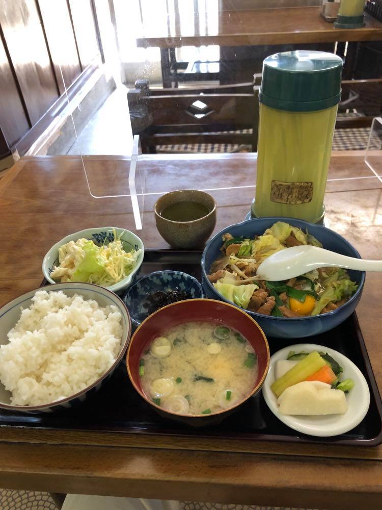 もつ煮込み定食