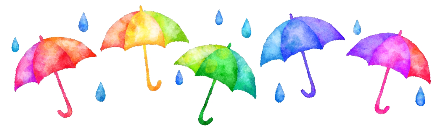 雨は嫌な事だけじゃない☆